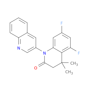 [1(2H),3'-Biquinolin]-2-one, 5,7-difluoro-3,4-dihydro-4,4-dimethyl-