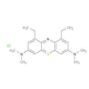 Phenothiazin-5-ium, 3,7-bis(dimethylamino)-1,9-diethyl-, chloride