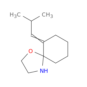 1-Oxa-4-azaspiro[4.5]decane, 6-(2-methylpropylidene)-