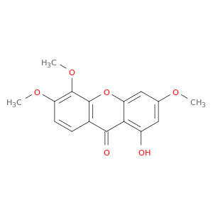 1-羟基-3,5,6-三甲氧基-9H-xanthen-9-一