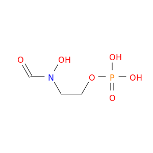 Formamide,N-hydroxy-N-[2-(phosphonooxy)ethyl]-