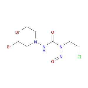 Hydrazinecarboxamide,2,2-bis(2-bromoethyl)-N-(2-chloroethyl)-N-nitroso-