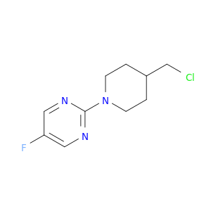 2-(4-氯甲基-哌啶-1-基)-5-氟-4-嘧啶