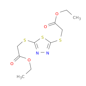 Acetic acid, 2,2'-[1,3,4-thiadiazole-2,5-diylbis(thio)]bis-, diethyl ester