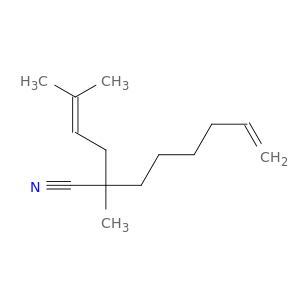 7-Octenenitrile, 2-methyl-2-(3-methyl-2-buten-1-yl)-