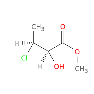 Butanoic acid, 3-chloro-2-hydroxy-, methyl ester, (2R,3S)-