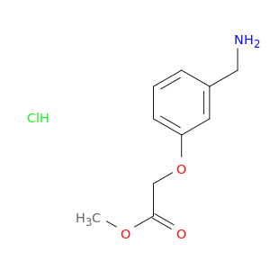 乙酸,2-[3-(氨基甲基)苯氧基]-,甲酯,盐酸盐(1：1)