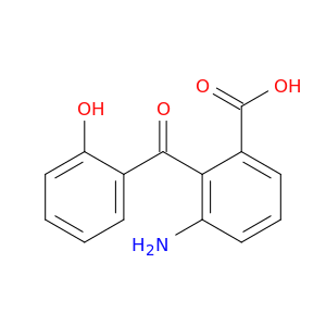 Benzoic acid, 3-amino-2-(2-hydroxybenzoyl)-