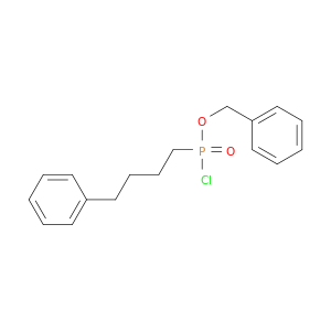 Phosphonochloridic acid, (4-phenylbutyl)-, phenylmethyl ester