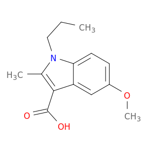 5-Methoxy-2-methyl-1-propyl-1H-indole-3-carboxylic acid