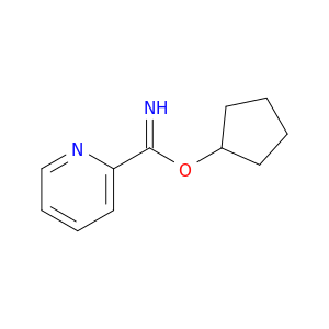 2-Pyridinecarboximidicacid, cyclopentyl ester