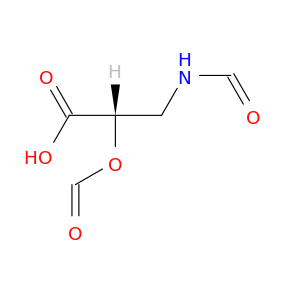 (S)-3-FORMAMIDO-2-FORMYLOXYPROPANOIC ACID