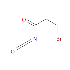Propanoyl isocyanate, 3-bromo-