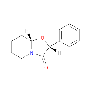 5H-Oxazolo[3,2-a]pyridin-3(2H)-one, tetrahydro-2-phenyl-, trans-