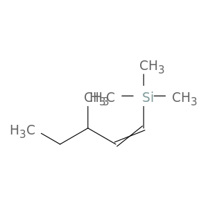 Silane, trimethyl(3-methyl-1-pentenyl)-