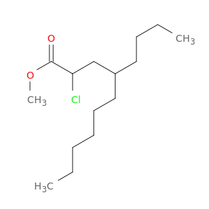 Decanoic acid, 4-butyl-2-chloro-, methyl ester