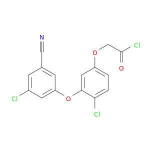 Acetyl chloride, 2-[4-chloro-3-(3-chloro-5-cyanophenoxy)phenoxy]-