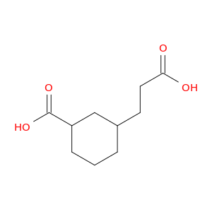 Cyclohexanepropanoicacid, 3-carboxy-