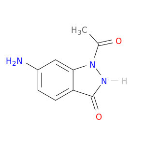 3H-Indazol-3-one, 1-acetyl-6-amino-1,2-dihydro-