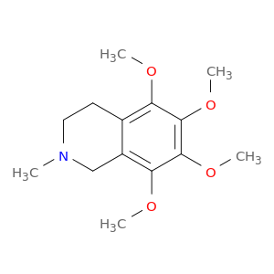 5,6,7,8-TETRAMETHOXY-2-METHYL-1,2,3,4-TETRAHYDROISOQUINOLINE