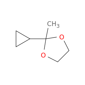 1,3-Dioxolane, 2-cyclopropyl-2-methyl-