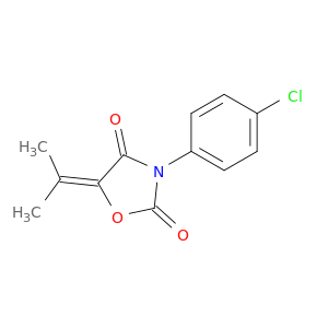 2,4-Oxazolidinedione, 3-(4-chlorophenyl)-5-(1-methylethylidene)-