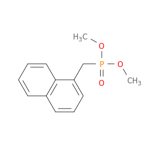 Phosphonic acid, (1-naphthalenylmethyl)-, dimethyl ester