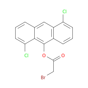 Acetic acid, bromo-, 1,5-dichloro-9-anthracenyl ester