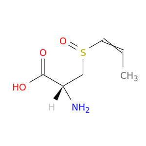 L-Alanine, 3-(1-propenylsulfinyl)-