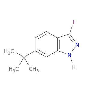 6-(1,1-二甲基乙基)-3-Iodo-1H-吲唑
