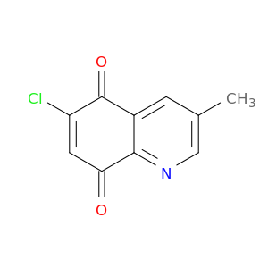5,8-Quinolinedione, 6-chloro-3-methyl-