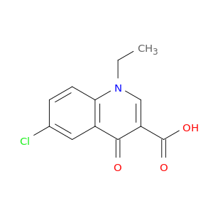 6-Chloro-1-ethyl-4-oxo-1,4-dihydroquinoline-3-carboxylic acid