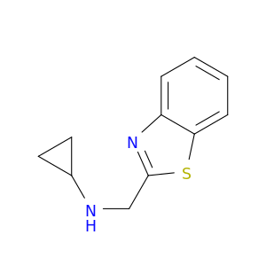 N-[(1,3-Benzothiazol-2-yl)methyl]cyclopropanamine