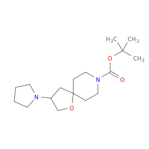 tert-Butyl 3-(pyrrolidin-1-yl)-1-oxa-8-azaspiro[4.5]decane-8-carboxylate