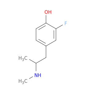 2-fluoro-4-[2-(methylamino)propyl]phenol