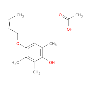 Phenol, 4-(2-butenyloxy)-2,3,6-trimethyl-, acetate