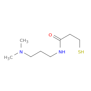 Propanamide, N-[3-(dimethylamino)propyl]-3-mercapto-