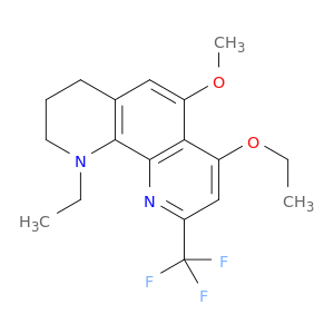 7-ethoxy-1-ethyl-6-methoxy-9-(trifluoromethyl)-1,2,3,4-tetrahydro-1,10-phenanthroline