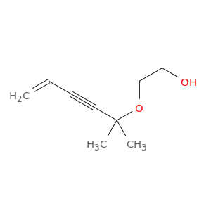 Ethanol, 2-[(1,1-dimethyl-4-penten-2-ynyl)oxy]-