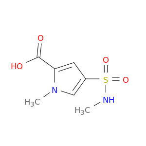 1-methyl-4-(methylsulfamoyl)-1H-pyrrole-2-carboxylic Acid