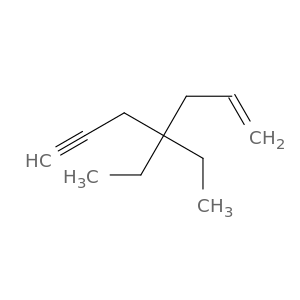 1-Hepten-6-yne, 4,4-diethyl-