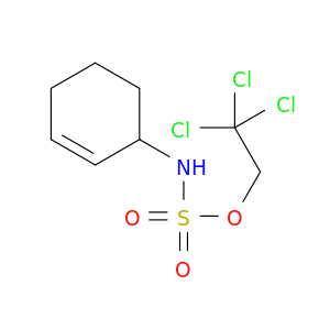 Sulfamic acid, N-2-cyclohexen-1-yl-, 2,2,2-trichloroethyl ester