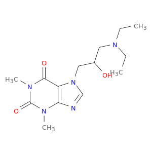 7-(3-(DIETHYLAMINO)-2-HYDROXYPROPYL)THEOPHYLLINE