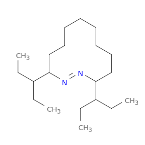 1,2-Diazacyclododec-1-ene, 3,12-bis(1-ethylpropyl)-