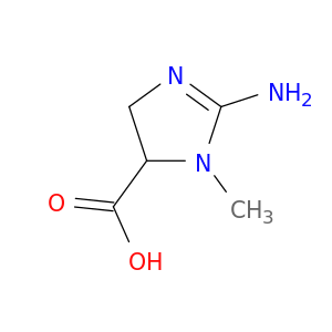 1H-Imidazole-5-carboxylicacid, 2-amino-4,5-dihydro-1-methyl-