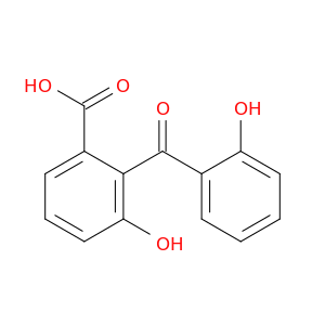 Benzoic acid, 3-hydroxy-2-(2-hydroxybenzoyl)-