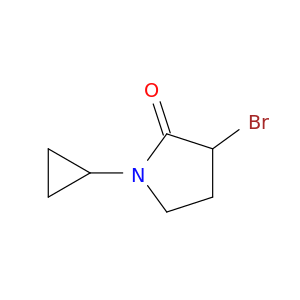 3-溴-1-环丙基吡咯烷-2-酮