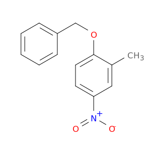 Benzene, 2-methyl-4-nitro-1-(phenylmethoxy)-