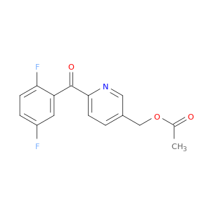Methanone, [5-[(acetyloxy)methyl]-2-pyridinyl](2,5-difluorophenyl)-