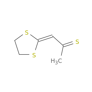 2-Propanethione, 1-(1,3-dithiolan-2-ylidene)-